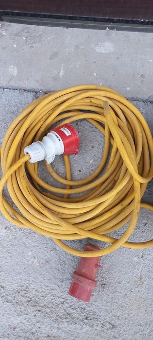 Cablu role prelungitor trifazat profesional 380V 5 15 25 50 ml cupru