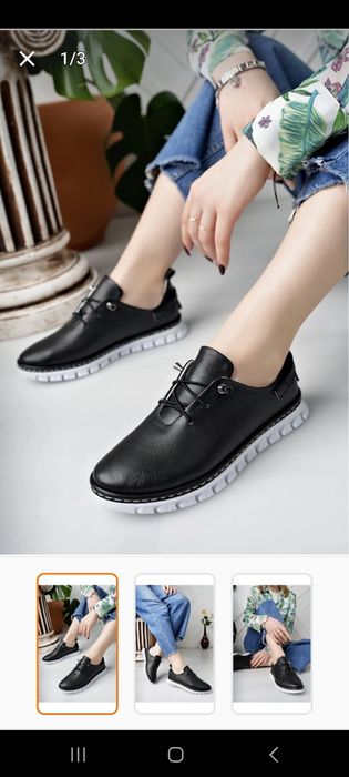 Vând pantofi piele naturala dama