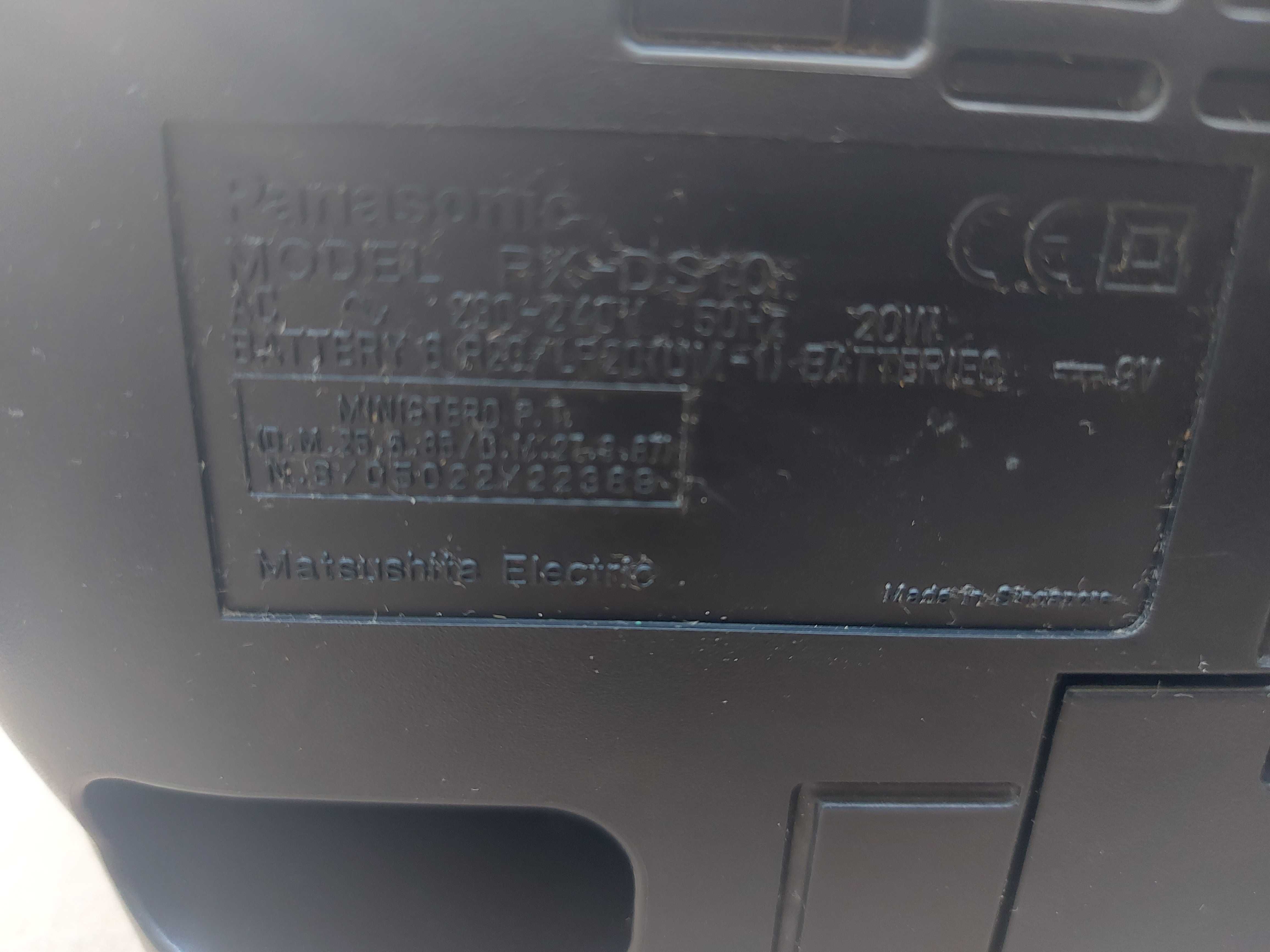 Panasonic RX-DS10 Stereo Radio Cassette Recorder Tuner/CD/Tape