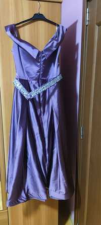 Rochie violet de ocazie