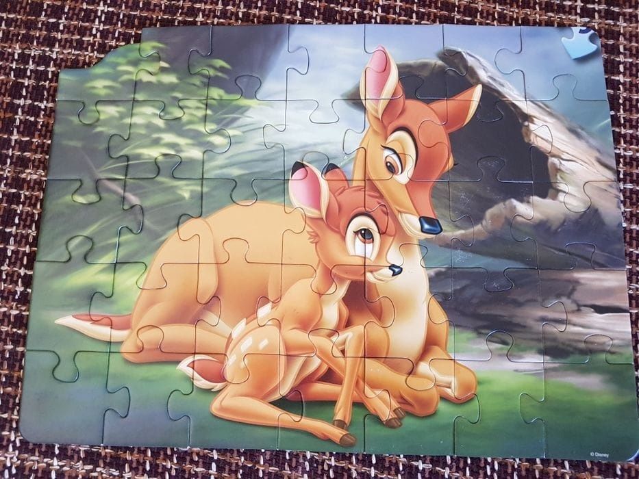 Set 7 puzzle lemn și carton