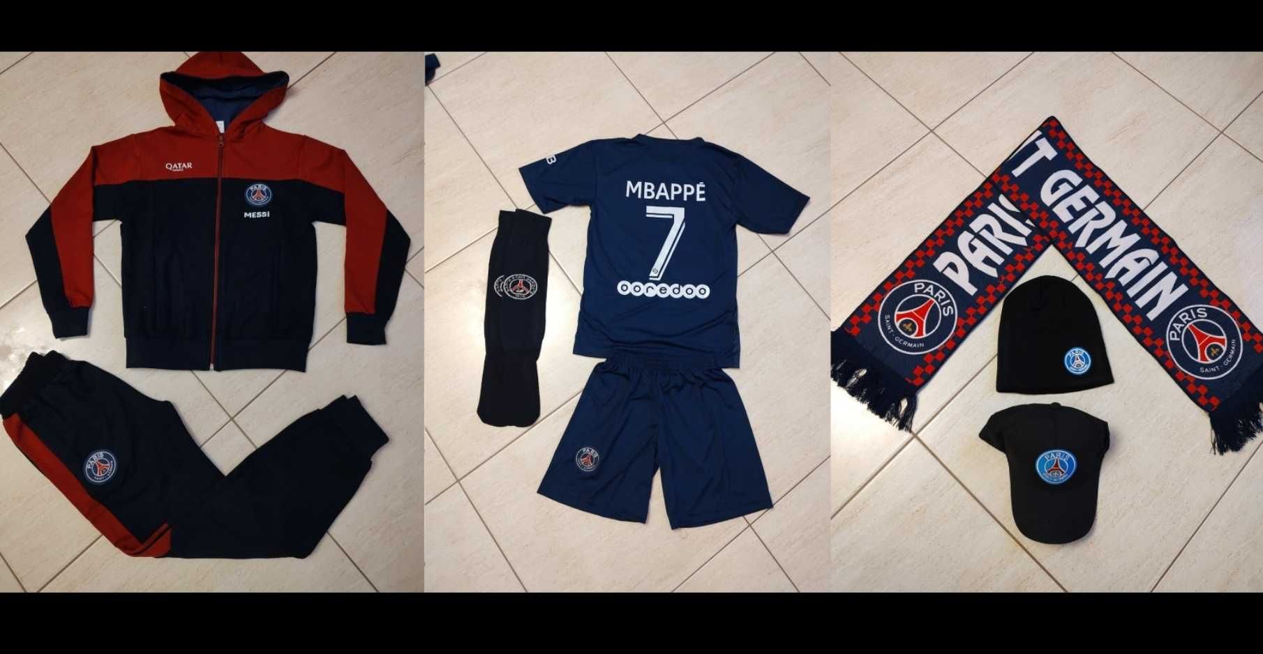 Mbappe Франция и Мбапе Псж 2023г детско Футболен комплект