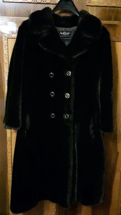 Haina imitatie vizon,noua,manufactura Italia,masura 38-42.