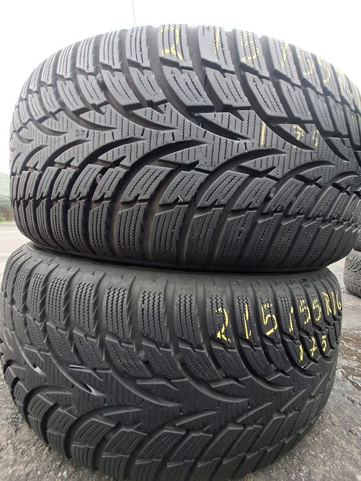 2 anvelope iarna 215/55r16 Nokian Montaj Gratuit