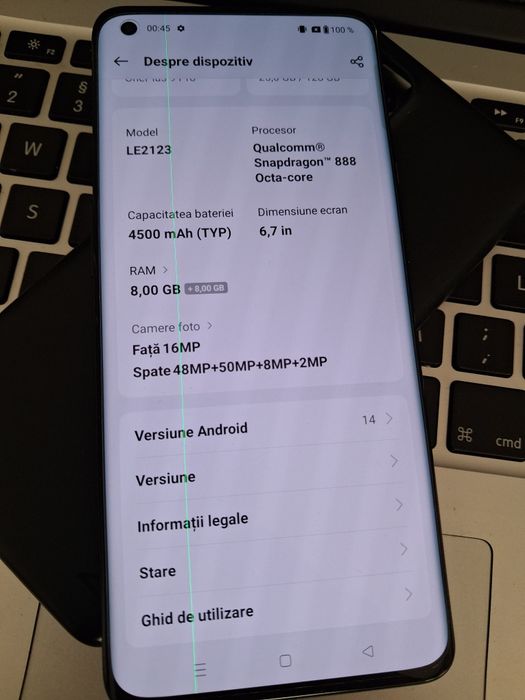 Vând smartphone One Plus 9 pro, impecabil la preț bun!