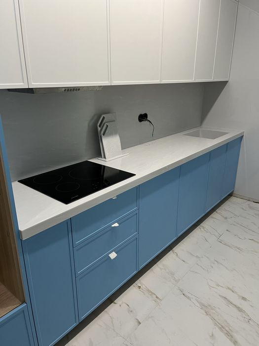 Столещница из искуственного камня литые роковина