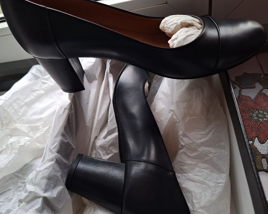 Pantofi dama din piele (interior + exterior) - noi, nepurtati