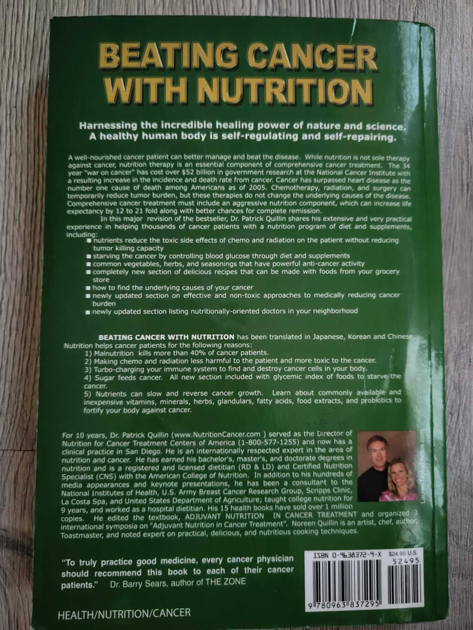 Beating Cancer with Nutrition with CD