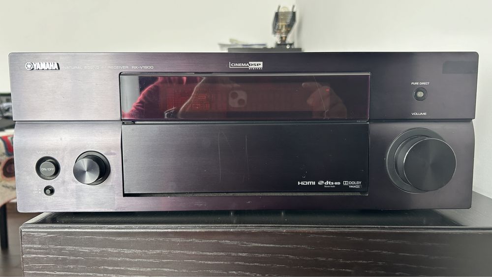 Black Friday! Receiver Yamaha RX-V1900 7.1, Multizone - impecabil