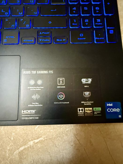Asus TUF gaming F15