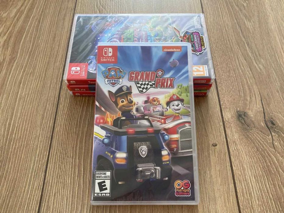 Новый PAW Patrol: Grand Prix Nintendo Switch/Щенячий патруль: Гран-при