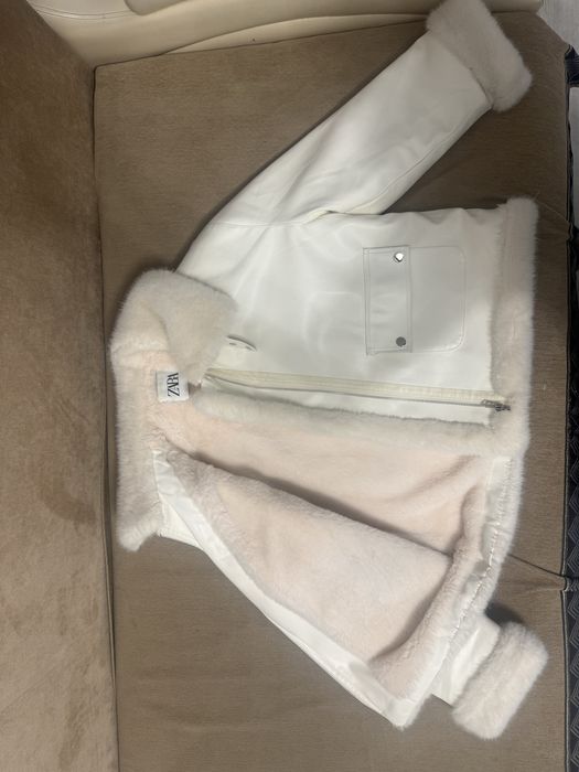 Дублёнка/куртка зимняя ZARA — как новая!