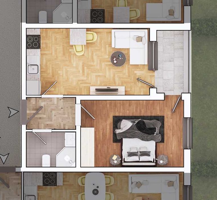 Продава се Двустаен апартамент в София, Овча купел - 68 кв.м за 1836 €/кв.м - Снимка #1