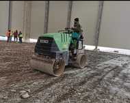 Inchiriere Cilindru compactor, compactare, terasamente