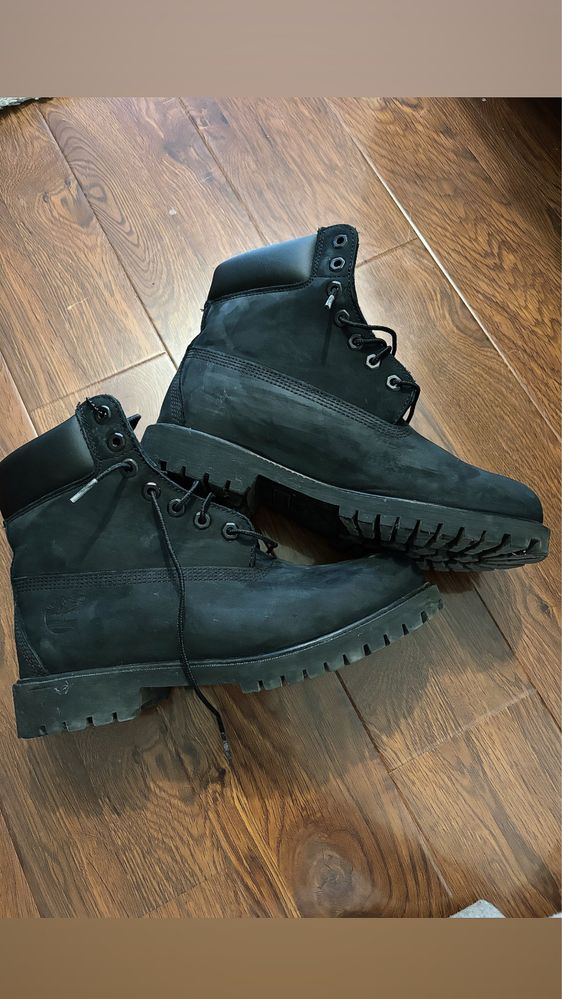 Ghete Timberland Negre/Black
