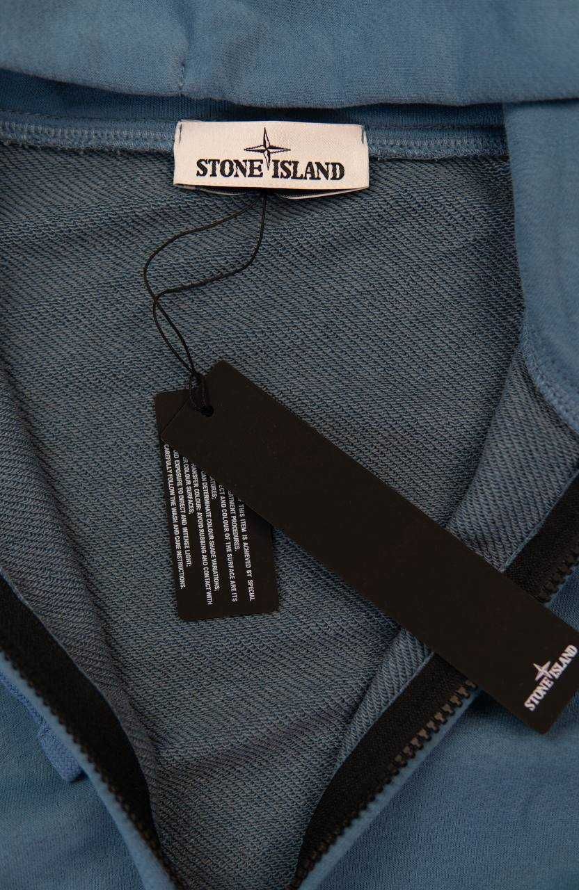 Суичър Stone Island в цвят деним