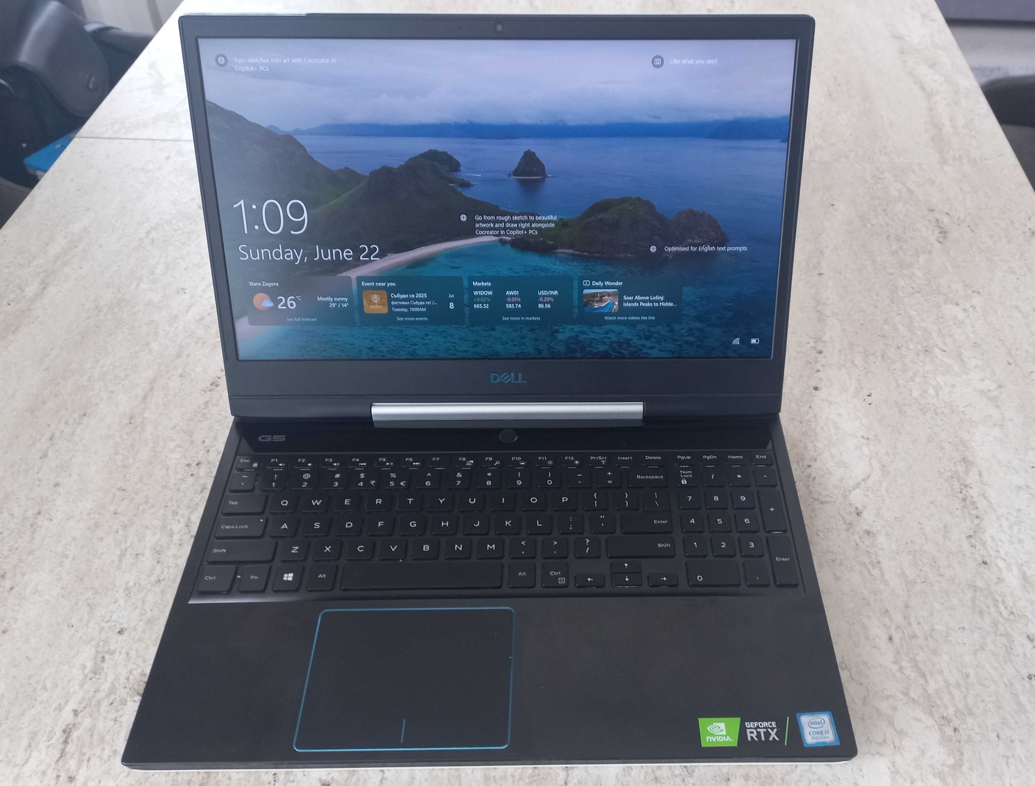 Геймърски лаптоп Dell G5 special edition