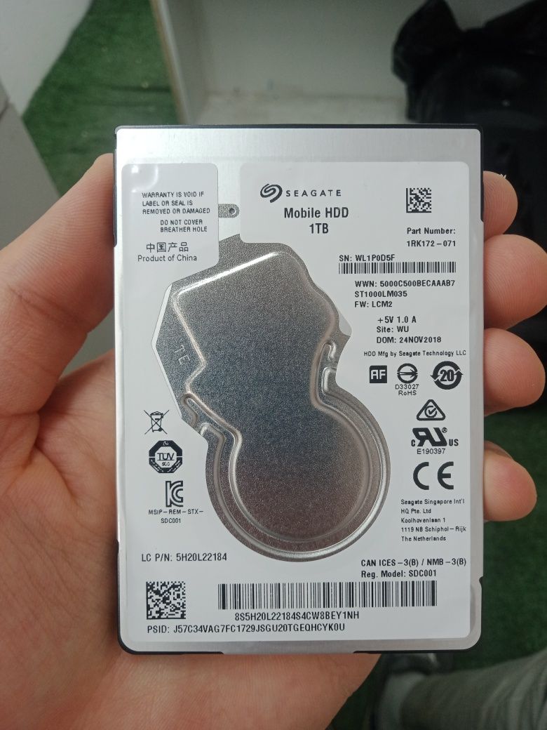 Mobile HDD 2.5 1Терабайт