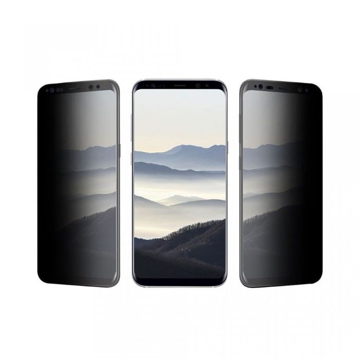 Folie de sticla 5D Samsung Galaxy S8, Privacy Glass , folie 9H