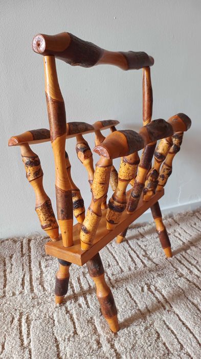 Suport rustic din lemn