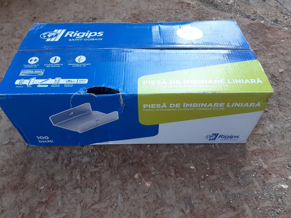 Piesa imbinare-Ancorare Rigips pentru Cd 60