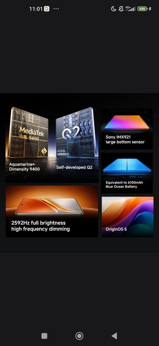 Iqoo neo 10 pro .