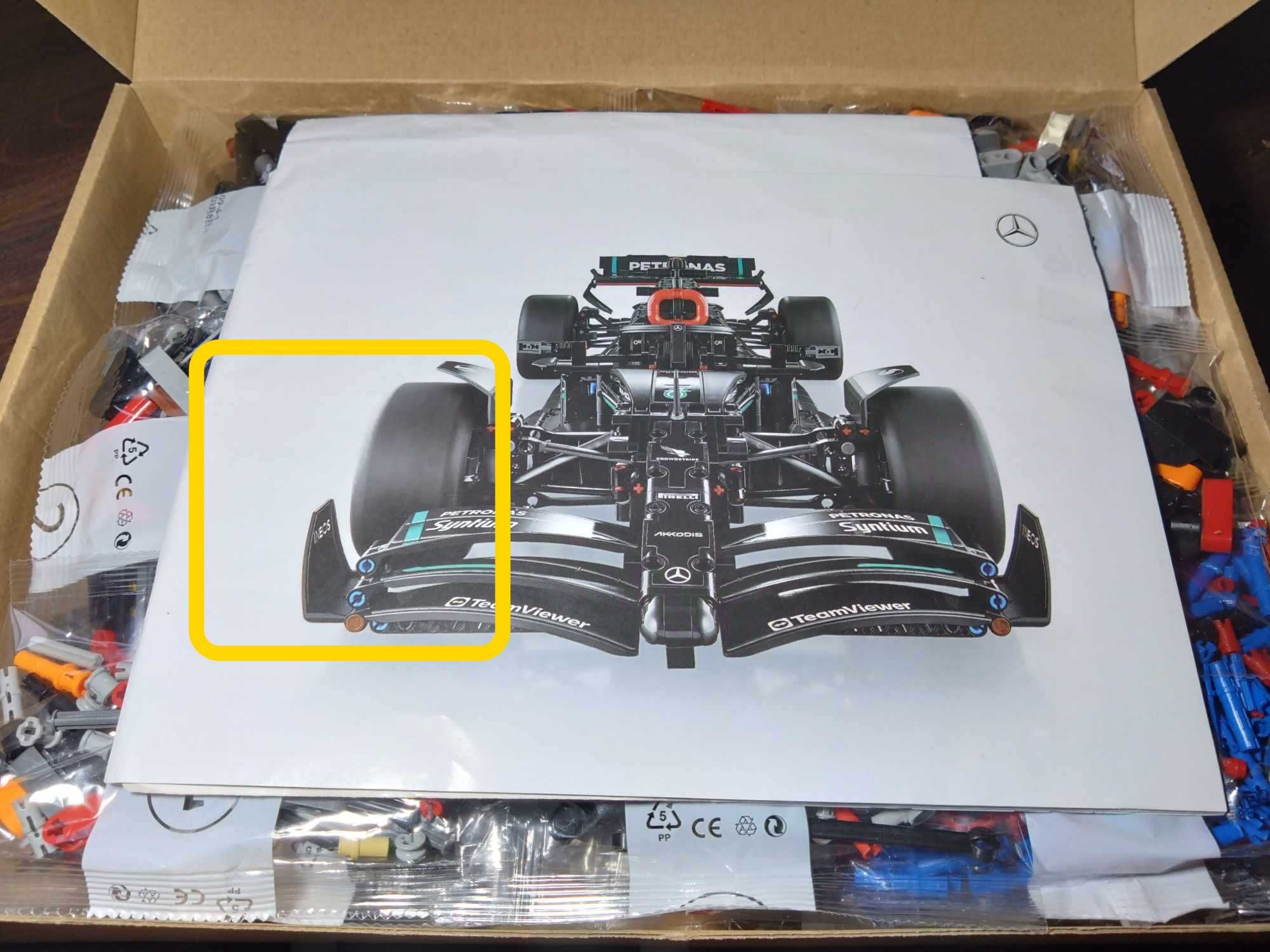 NOU TIP lego Masina Mercedes-AMG F1 W14 E Performance 42171