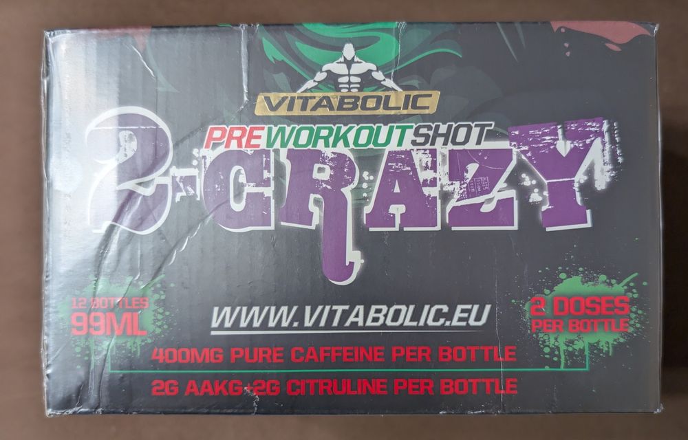 Vitabolic pre workout shot 2-crazy