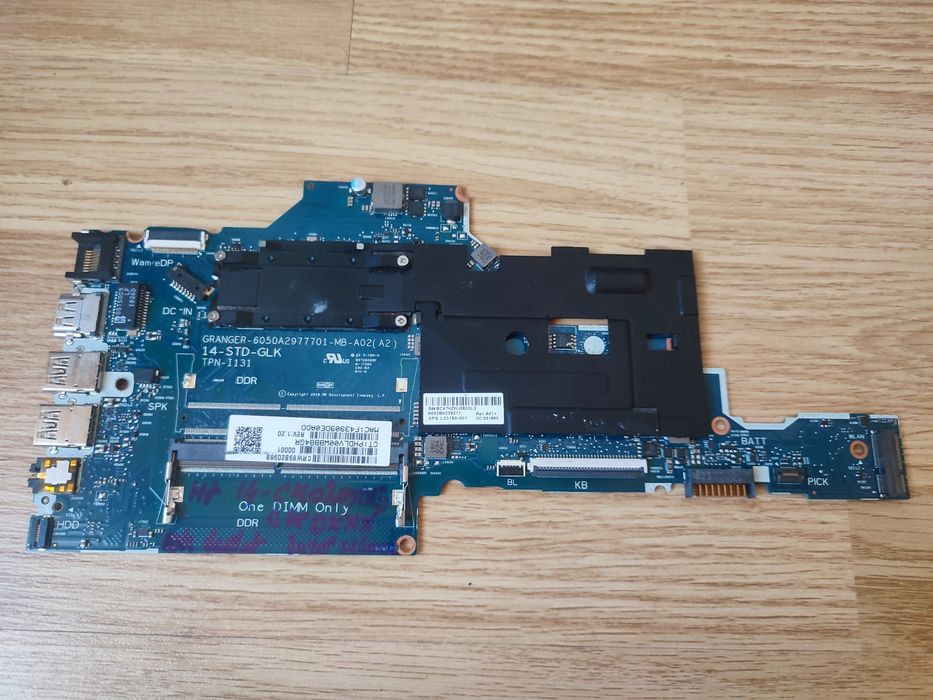 Placa de baza HP Pavilion 14-CK 14-CK0205NG 14-CK0xxx - Intel N4000