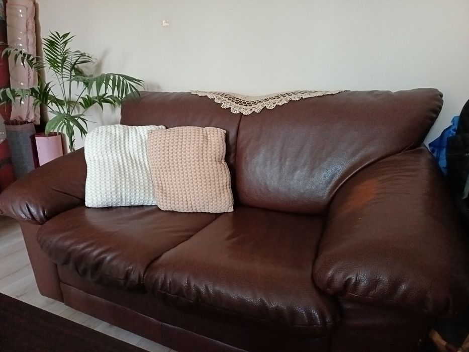 Диван еко кожа двойка