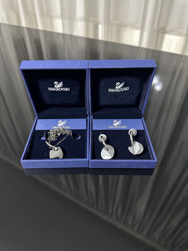 Set lant ai cercei Swarovski