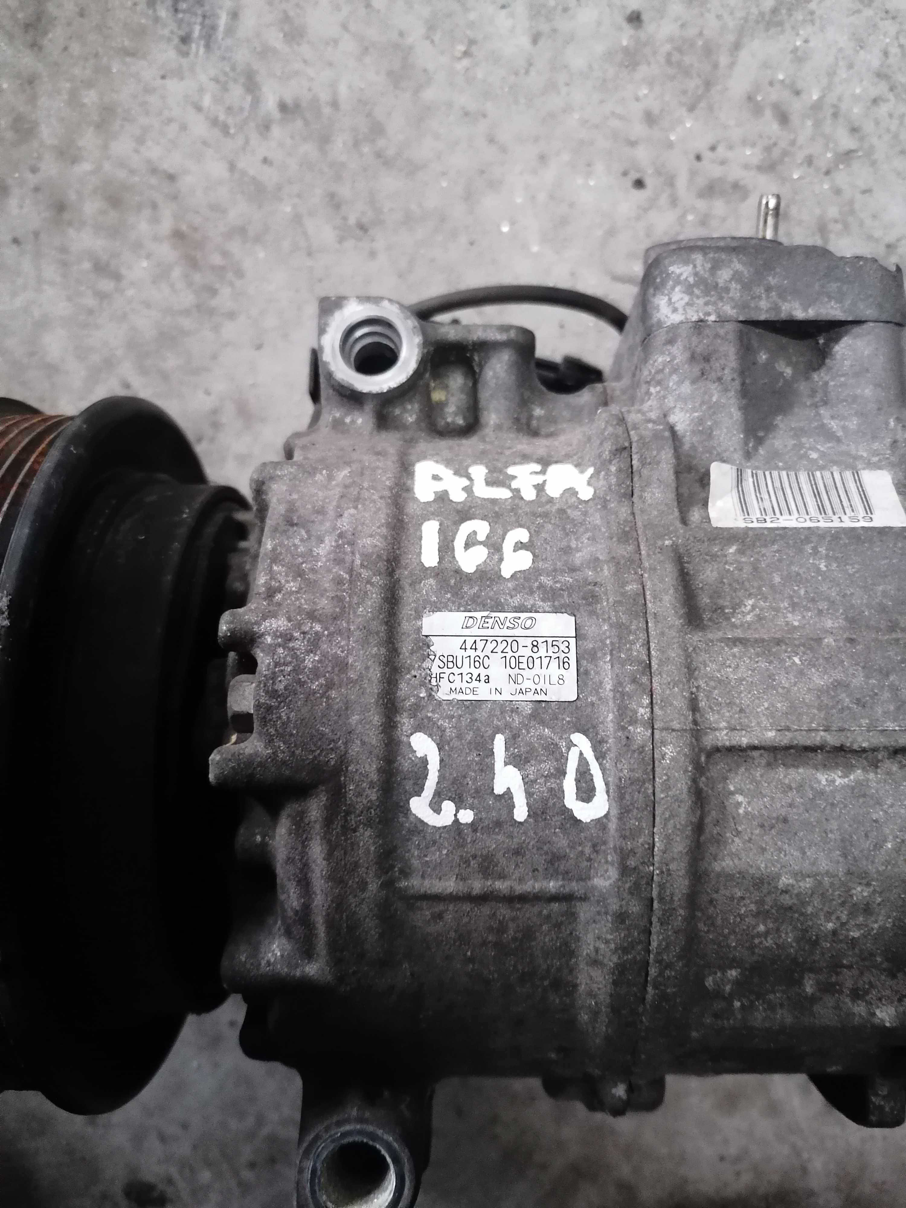 Compresor clima alfa 166 2.4 d