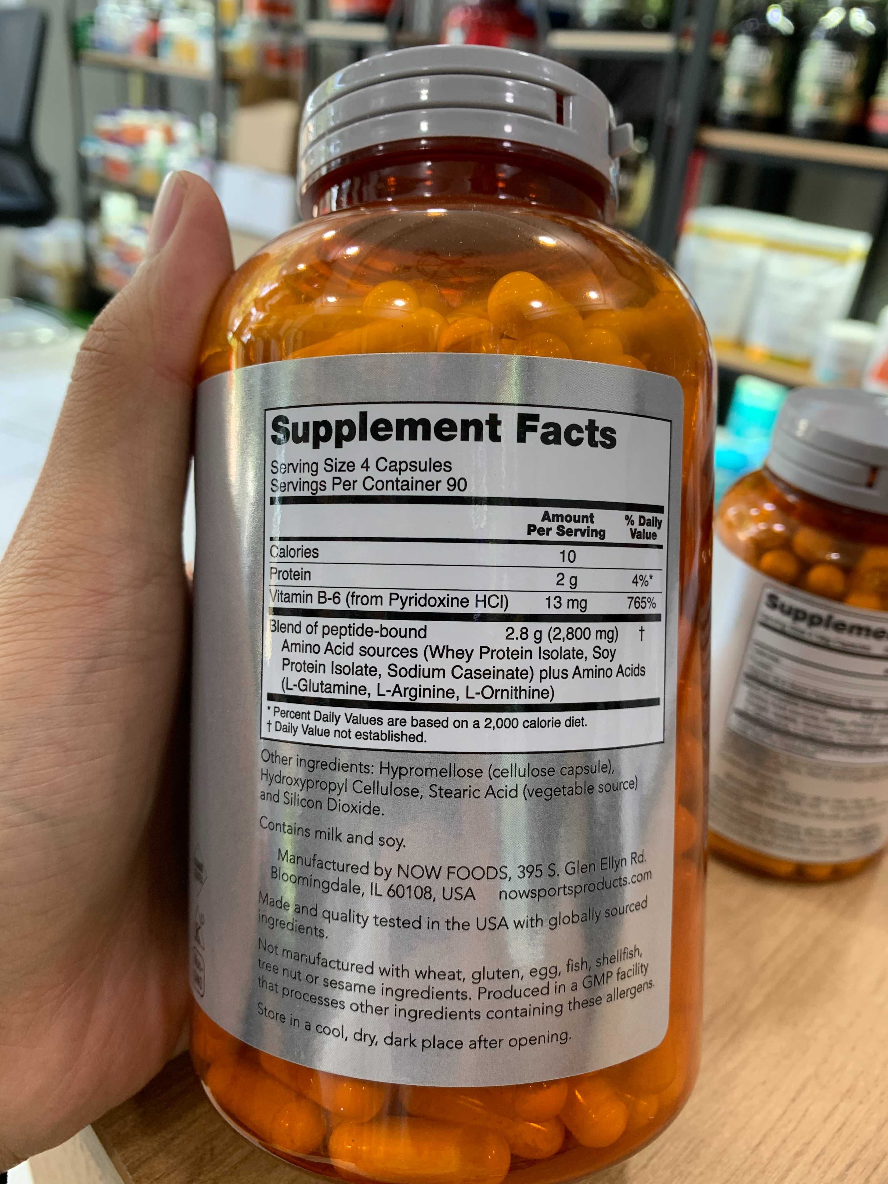 NOW FOODS Amino Comlete 360 Caps