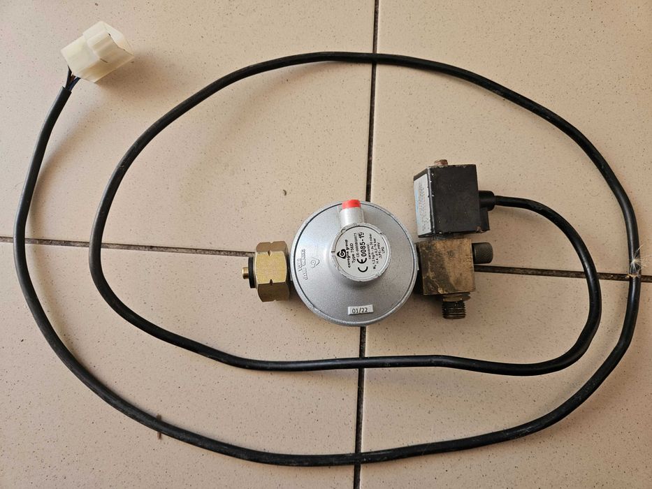 Cavagna rulota valva 12V camping electric ceas gaz regulator 30 mBar