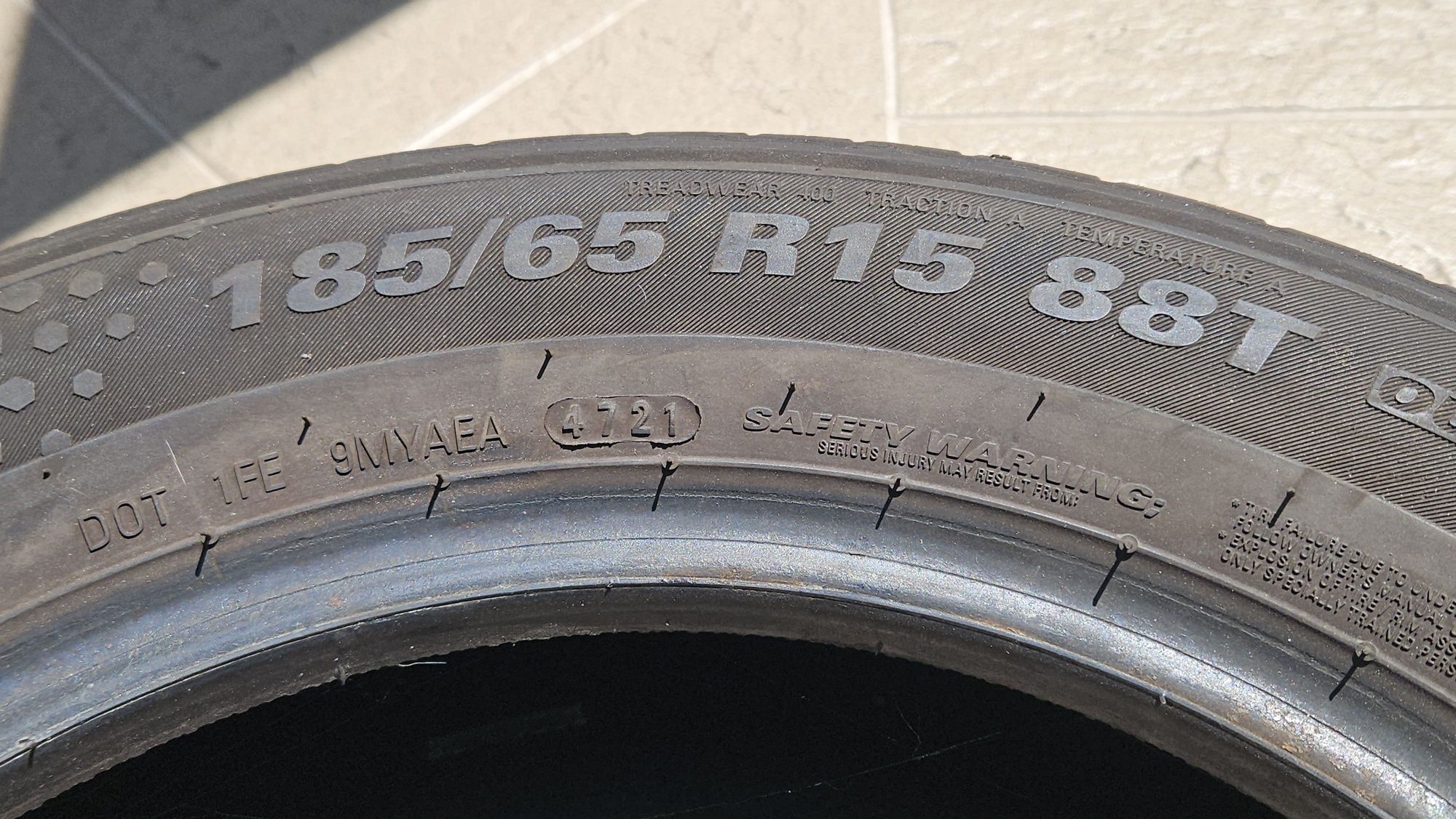 185/65/15 Kumho 80лв комплект