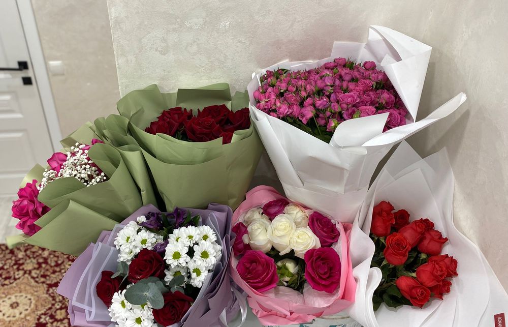 Разные цветы красивые