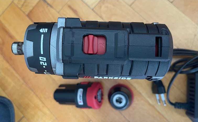 Нов винтоверт Parkside 12V с две скорости и свалящ се патронник