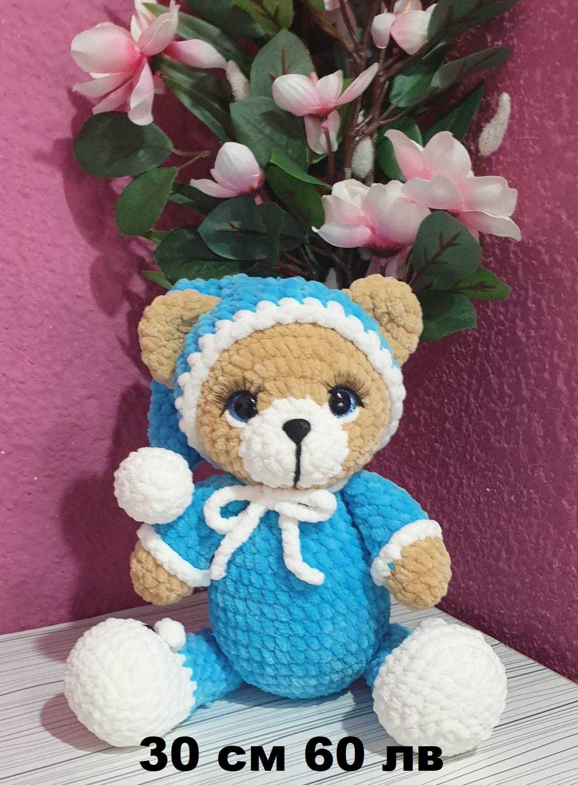 Плетени плюшени играчки