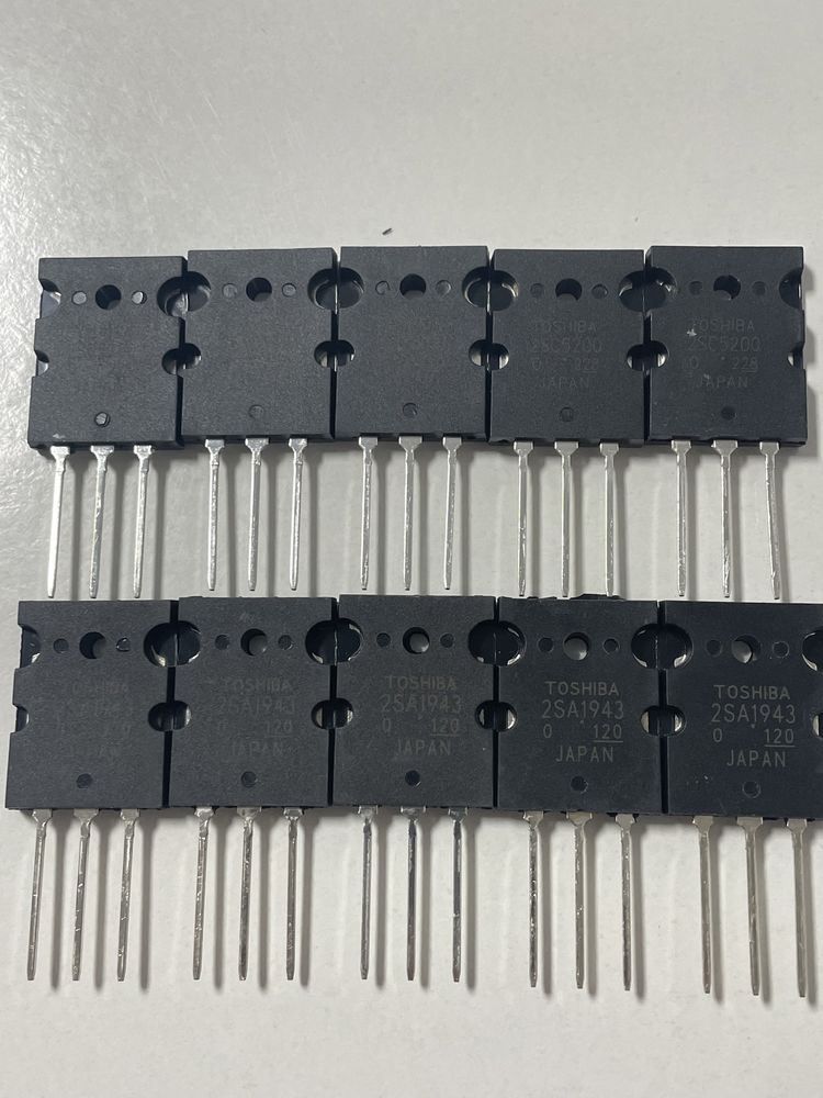 Tranzistori   2SC 5200.    2SC 3281.  2SA1943