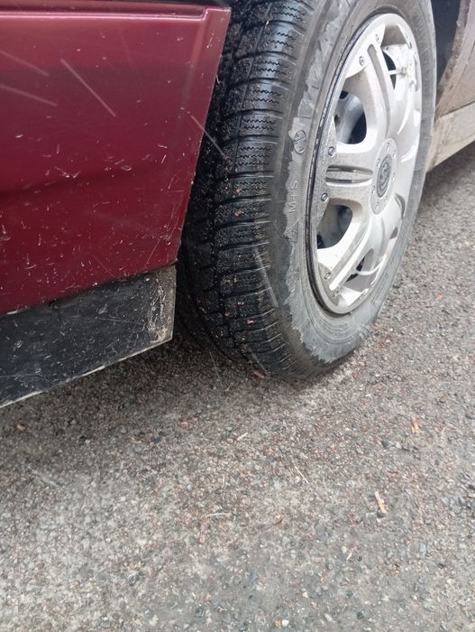 Обмен колеса R 14 на 70 на титанам с резиной + моя доплата