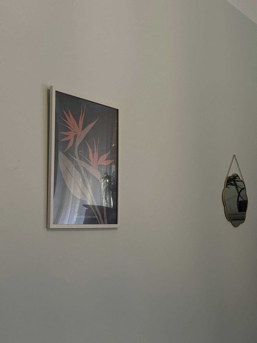 Picture frames and paintings JYSK (3 pieces + mirror)