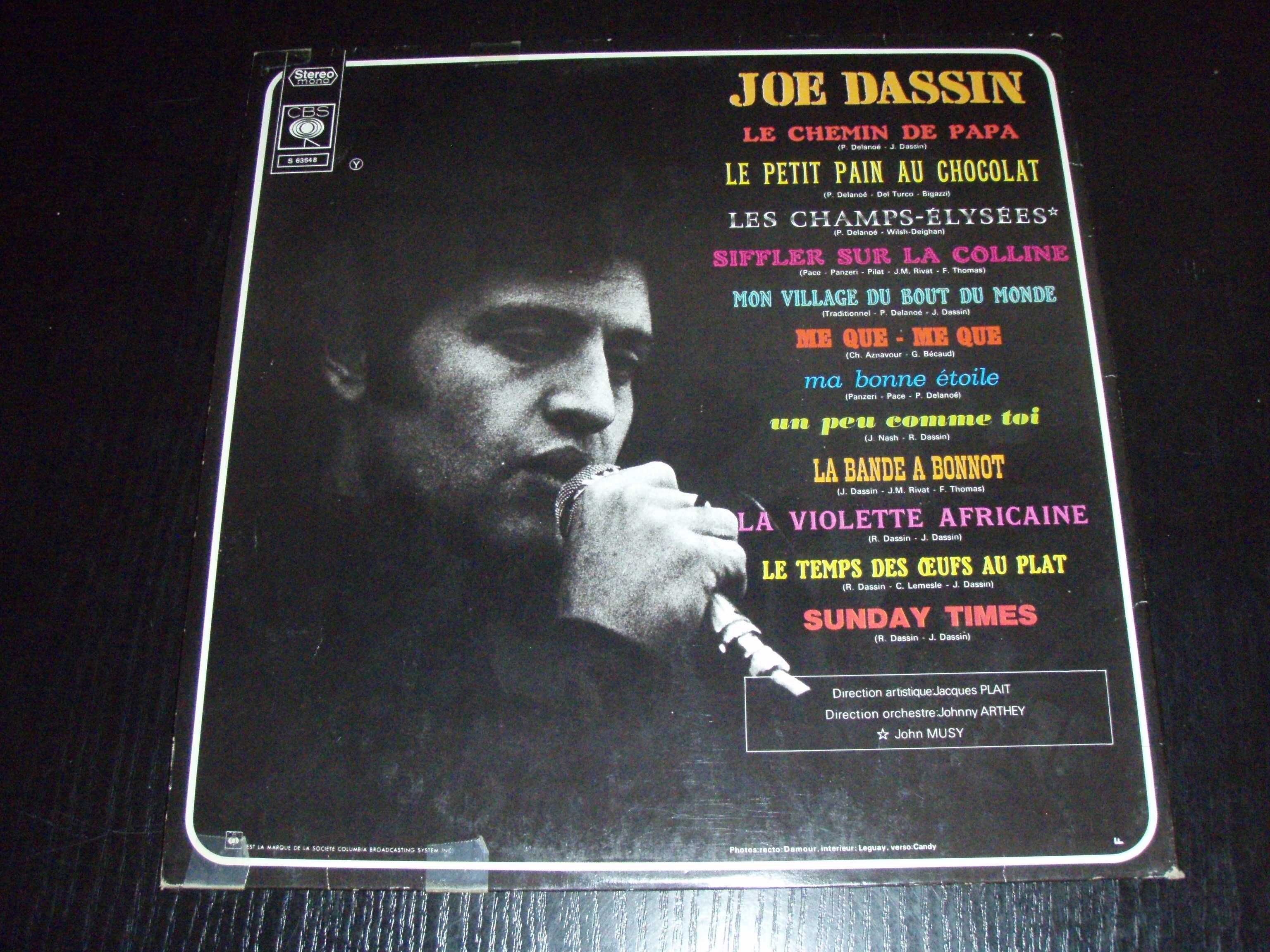 Disc vinil LP, Joe Dassin - Le chemin de papa