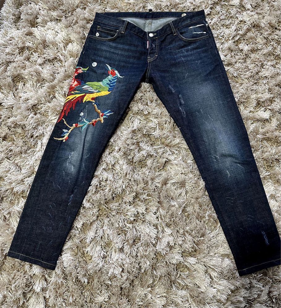 Дънки Dsquared2 Bird detail