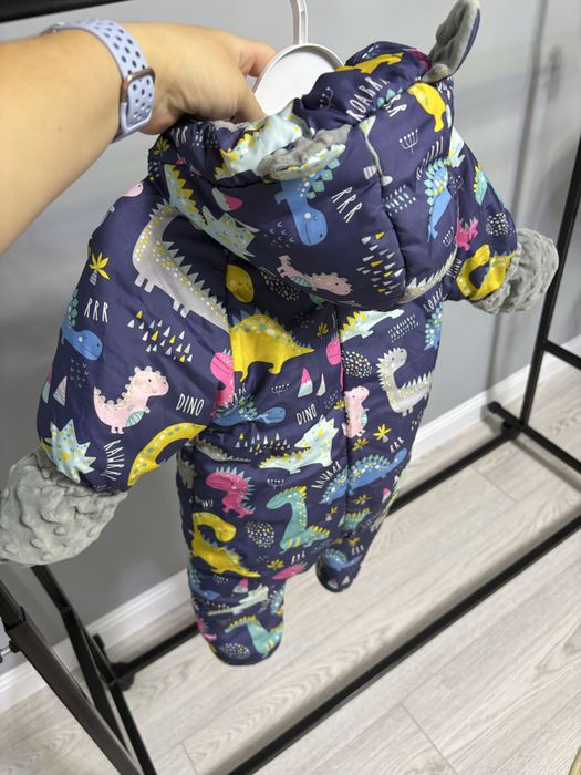 Зимний комбинезон альполюкс, очень теплый, носили сезон,