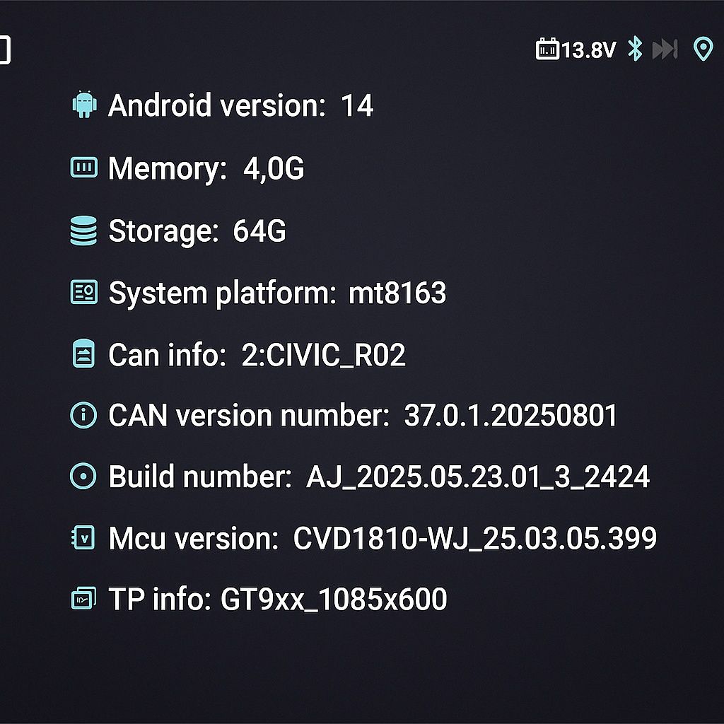 Универсална Android мултимедия aj002-ob9 инча