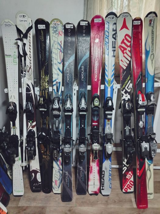 Ски и ски обувки втора