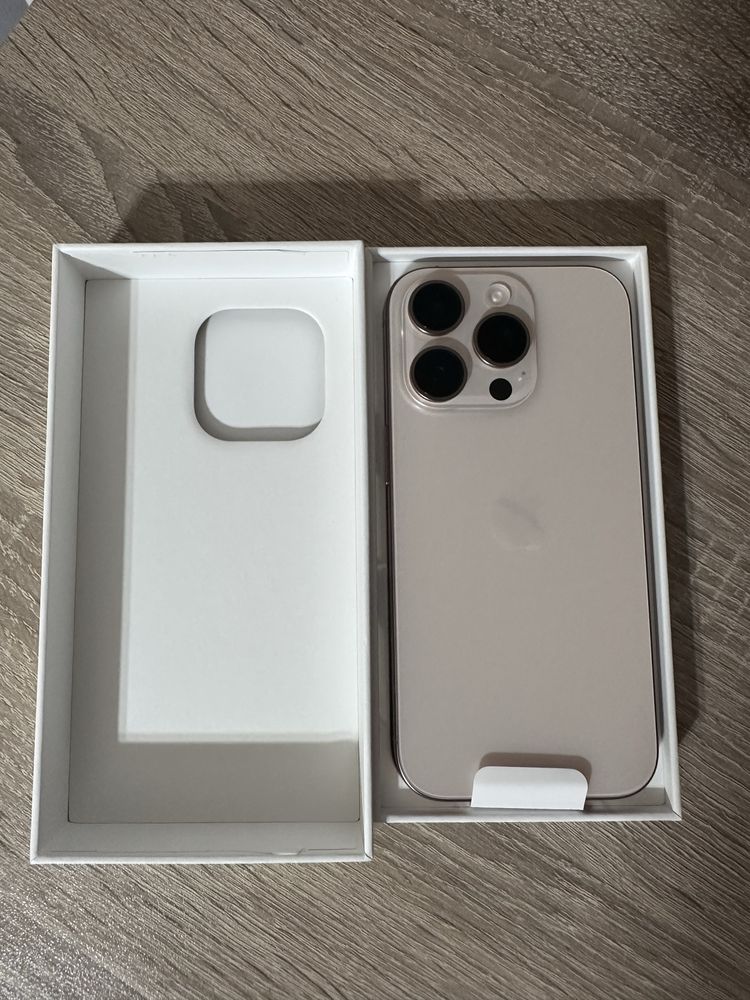 Iphone 16 pro, 256 GB, пясъчен цвят