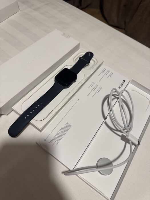 Apple Watch Series 9 45mm 100% capacitatea bateriei