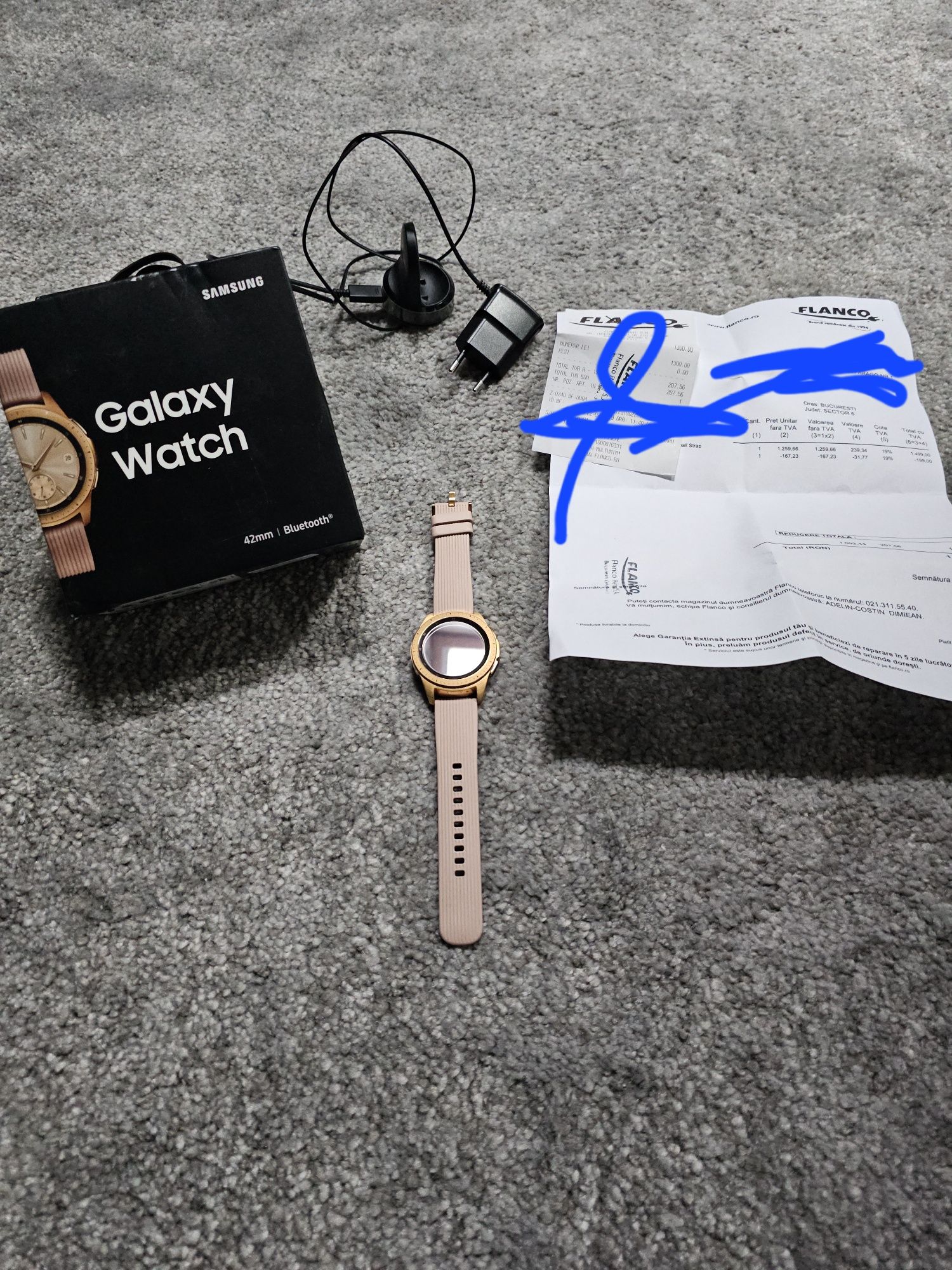 Smartwatch Samsung Galaxy women (42 mm), RoseGold