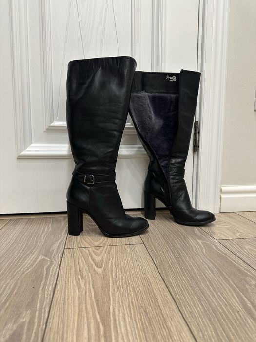 Сапоги итальянские женские зимние